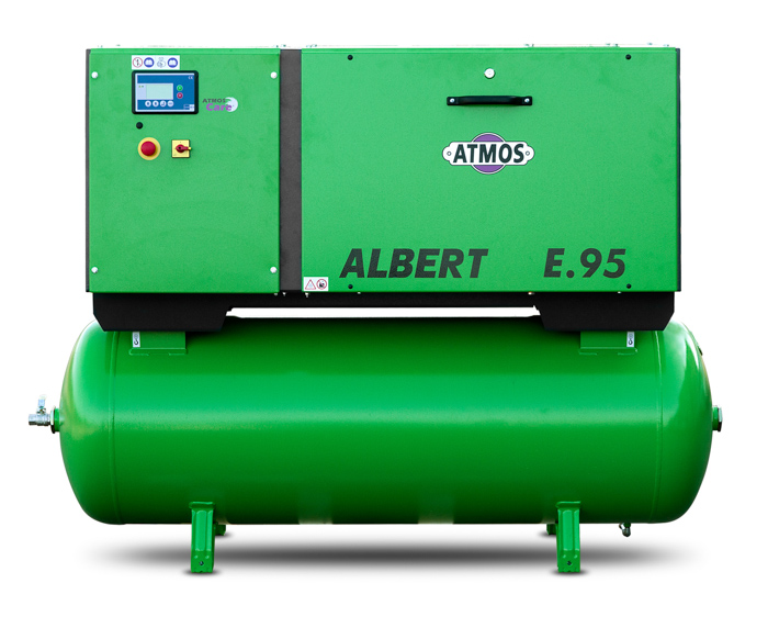 Винтовой компрессор Atmos Albert E 95-10-KR с ресивером