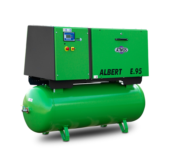 Винтовой компрессор Atmos Albert E 95-10-KR с ресивером