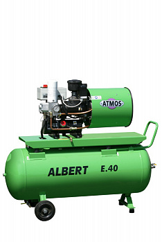 Винтовой компрессор Atmos Albert E 40-RD с ресивером и осушителем