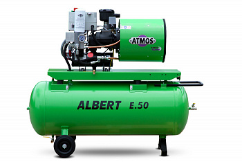 Винтовой компрессор Atmos Albert E 50-R с ресивером