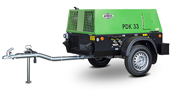 Передвижной компрессор Atmos PDK 33